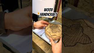 Wood handicraft woodworking work handicraft craft shorts [upl. by Nastassia384]