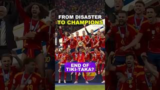 Spain ABANDONED TIKITAKA soccer spain shorts [upl. by Ayalahs]