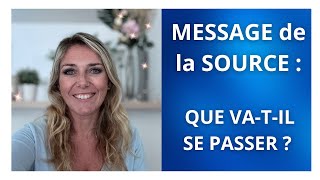 MESSAGE de la SOURCE  Parlons de LA PROPHÉTIE [upl. by Terag]