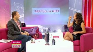 Myleene Klass  Sexy Black Dress amp Fk Me Heels  17Sep10 [upl. by Malina]