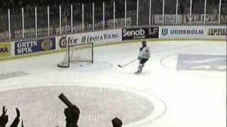 Goalkeeper scores a goal  Vesa Toskala [upl. by Dnomaid]