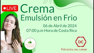 🌿 Elaboracion de Crema Natural de Aloe emulsion en Frio [upl. by Ellenhoj]