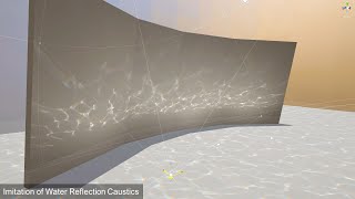 Imitation of Water Reflection Caustics [upl. by Ramed713]