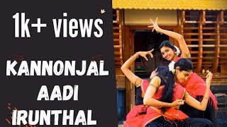 KANNONJAL AADI IRUNDHAL  SEMICLASSICAL DANCE COVERBY ARCHANA SARANYAampDEVIKA [upl. by Jyoti]