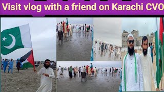 At karachi CVO visit with a friend 2024 CVO karachi viral vlog 14 August [upl. by Maharg]