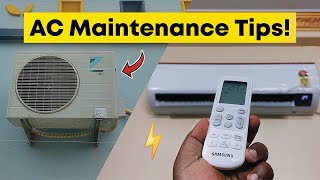 Top 10 AC Maintenance Tips [upl. by Lederer]