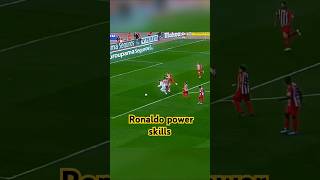 Ronaldo power skills ronaldo shortvideo [upl. by Edak]