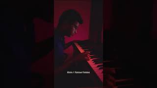 Moonu X Kanave Kanave Piano Cover  Tamil Keyboard  Tamil Piano  Tamil Status Video  shorts [upl. by Ladonna]