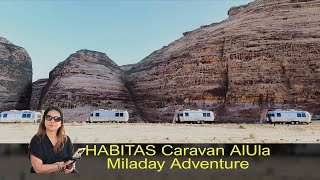 AlUla  Habitas Caravan  Rock Formations [upl. by Ranie74]