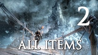 Dark Souls 3 Ashes Of Ariandel Walkthrough Champions Gravetender and the Greatwolf  Part 2 [upl. by Yanahc]