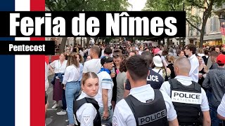 🇫🇷 Is this the best street party in France Feria de Nîmes [upl. by Kristine]