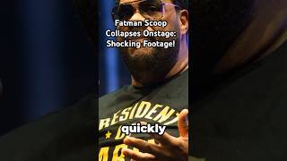 Fatman Scoop Collapses Onstage Shocking Footage [upl. by Redna]