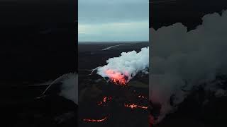 Grindavík iceland volcano eruption bluelagooniceland [upl. by Seiden]