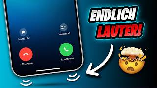 iPhone Klingelton zu leise Damit wird‘s LAUTER 🔊 [upl. by Verney533]