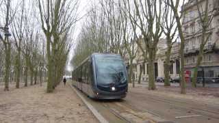 Bordeaux Citadis 302  Quinconces Tramway C [upl. by Haissi]