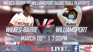 WilkesBarre vs Williamsport Basketball 392021 [upl. by Gibby]