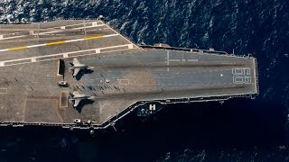 First F35C Catapult Launch Aboard USS Nimitz [upl. by Quinton]