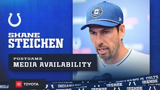 Shane Steichen Postgame Press Conference  Week 1 vs Texans [upl. by Eddana979]