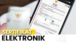 MENGENAL SERTIFIKAT ELEKTRONIK SERTA FUNGSINYA [upl. by Wolenik575]