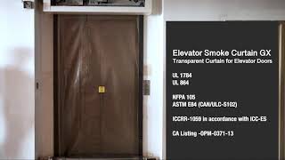 GX Elevator Smoke Curtain [upl. by Odiug941]