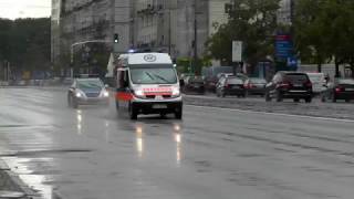 Alarmowo Ambulans Renault TrafficAutoform WSPRiTS Meditrans  Policja KIA Ceed  Warszawa [upl. by Allin]