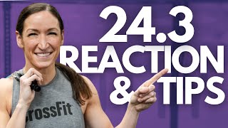 243 CrossFit Open  Workout Tips [upl. by Beard760]