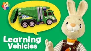 Toy Unboxing for Kids  Learning Vehicles for Kids  Garbage Truck  Harry the Bunny [upl. by Eiramassenav]