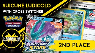 2nd Place Suicune V Deck With Ludicolo From Salt Lake City Regionals Pokemon TCG [upl. by Atikcir]