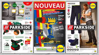 ARRIVAGE LIDL BRICOLAGE PARKSIDE 🛠 PERCEUSEVISSEUSE ÉDITION LIMITÉE ⚠️ CATALOGUE DU 9 FÉVRIER 2023 [upl. by Elyssa]