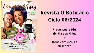 REVISTA O BOTICÁRIO CICLO 062024 Camila Fontes 🌻 [upl. by Daigle]