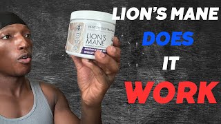 Lion’s Mane Mushroom Powder  My experience lionsmanemushroom suplements [upl. by Aryad]