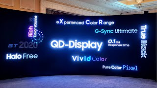 CES 2022 삼성디스플레이 부스 랜선 투어 QD Display Zone Samsung Display [upl. by Onateyac953]