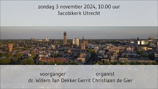 De vreugde van het gebed  live kerkdienst  zondag 3 november  1000 uur [upl. by Ssegrub]