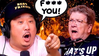 Angry Grandma DESTROYS Bobby Lee [upl. by Aikehs691]