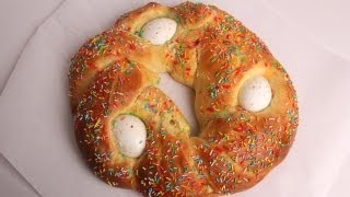 Italian Easter Sweet Bread Recipe  Laura Vitale  Laura in the Kitchen Episode 357 [upl. by Beesley]