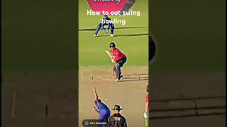 How to out swing bowling cricketbowlingshortviral trendingcrictantra [upl. by Cuhp208]