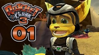 Lets Play Ratchet amp Clank 3 100 DeutschGerman 01  Sergant Ratchet der Kriegsveteran [upl. by Jeddy899]