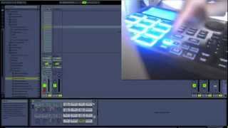 How To Setup Your Akai XR20 Part 1 Using Ableton 8 [upl. by Saixela969]