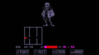 Swapfell Papyrus Genocide battle Demoundertale fangame [upl. by Eak4]