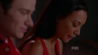 Glee Kurt talks to Santana after her break down 5x03 [upl. by Ynnaj875]