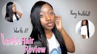 TRUTHFUL Luvin Hair Review  IS IT ACTUALLY WORTH BUYING [upl. by Lilaj]