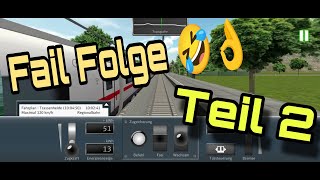 sootv als Zugführer in DB ZUG SIMULATOR  Part 2  Fails Folge 😄 [upl. by Becky]