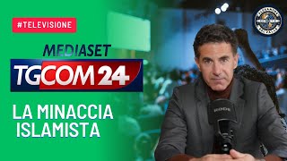 DelValle al Tgcom24 Mediaset su Gaza la minaccia islamista e il suo libro IlComplessoOccidentale [upl. by Aitekram]