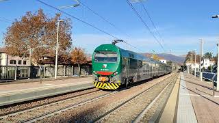 Treni regionali Trenord sulla Como Lago  Milano Cadorna a Fino Mornasco [upl. by Nhguahs]