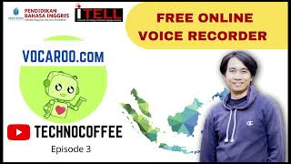 VOCAROO  Free Online Voice Recorder  TECHNOCOFFEE Episode 3 [upl. by Schell850]