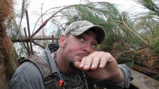 Louisiana Duck Hunting At Catahoula Lake  Honey Brake  Josh Dahlke [upl. by Bronnie]