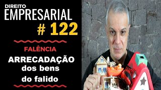 Direito Empresarial  Aula 122  Arrecadação dos Bens do Falido [upl. by Casey839]