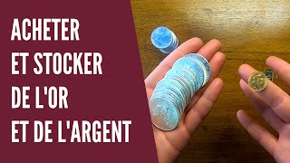 Comment acheter et stocker de lor et de largent [upl. by Ahseik]