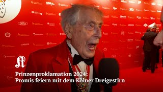 Prinzenproklamation 2024 Promis feiern mit dem Kölner Dreigestirn [upl. by Anihc]