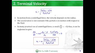 61  Motion of Particles through Fluids Lecture 6  Particle Technology [upl. by Abbi]